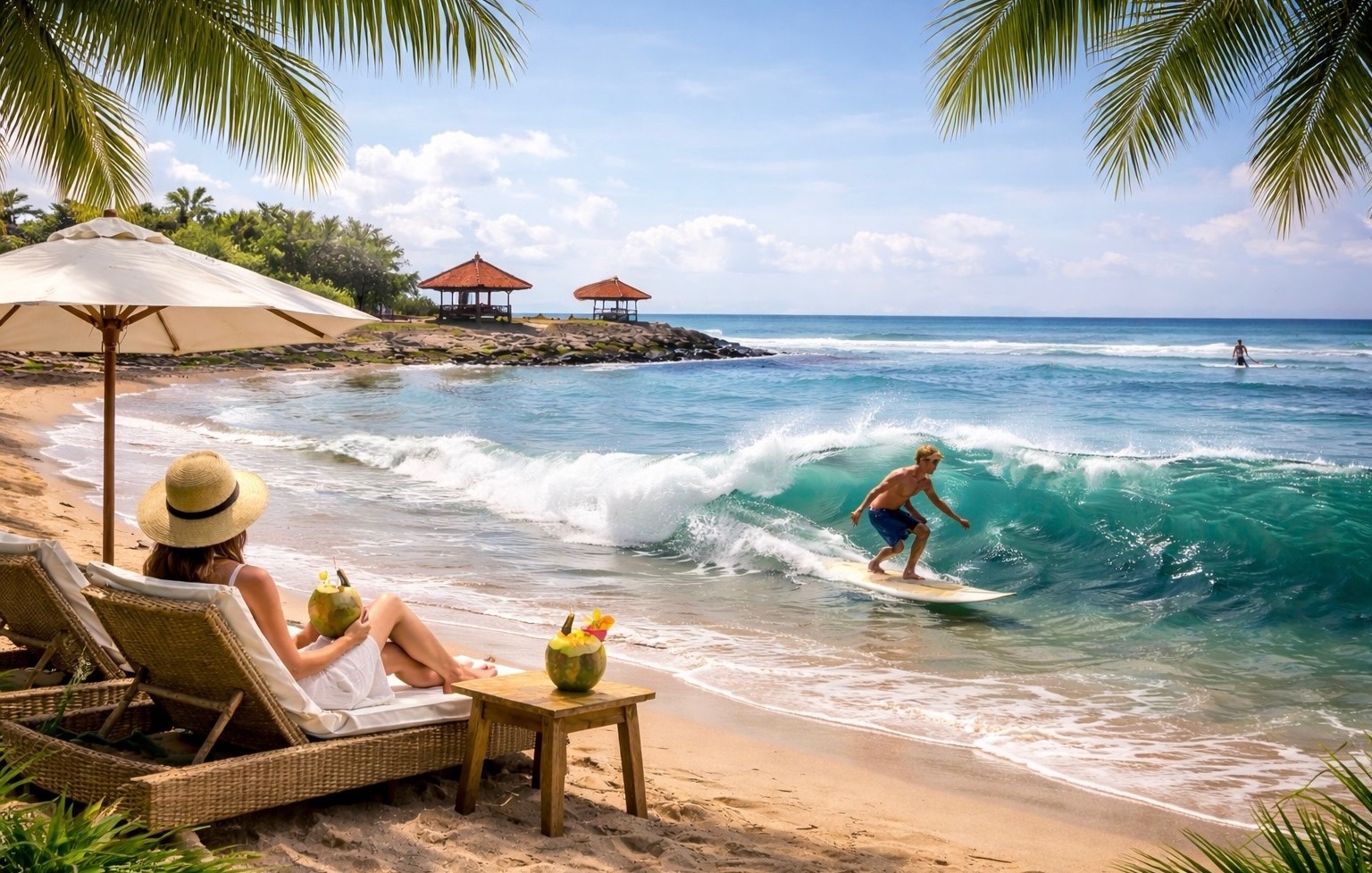 Релакс и серфинг в Сануре: новый тур на Бали