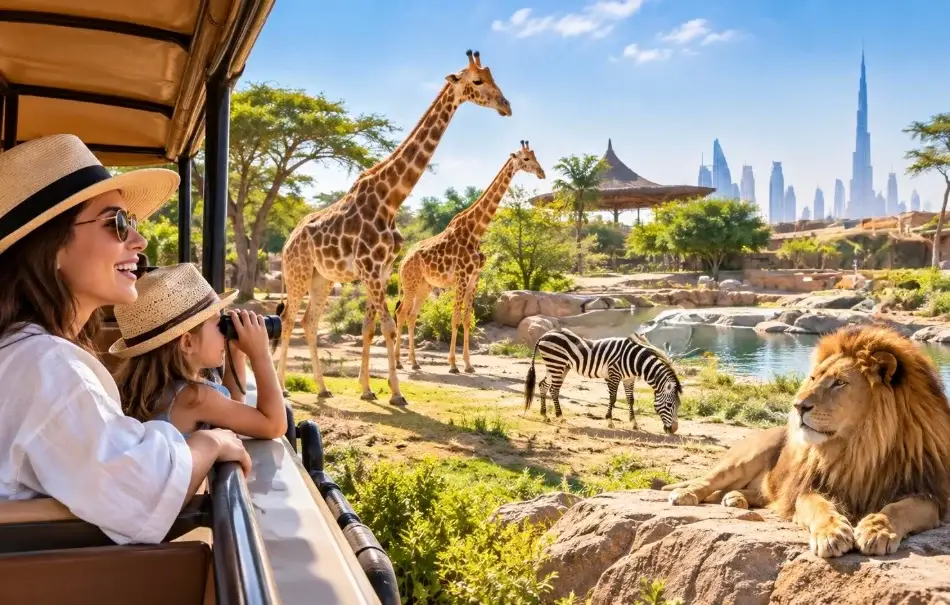 Сафари-парк Dubai Safari Park возвращается после летних каникул